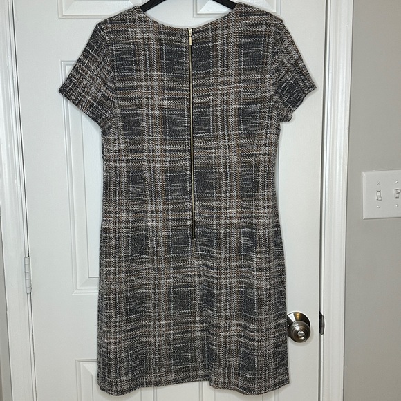 Like New Calvin Klein Plaid Dress Size 16 - Picture 2 of 5